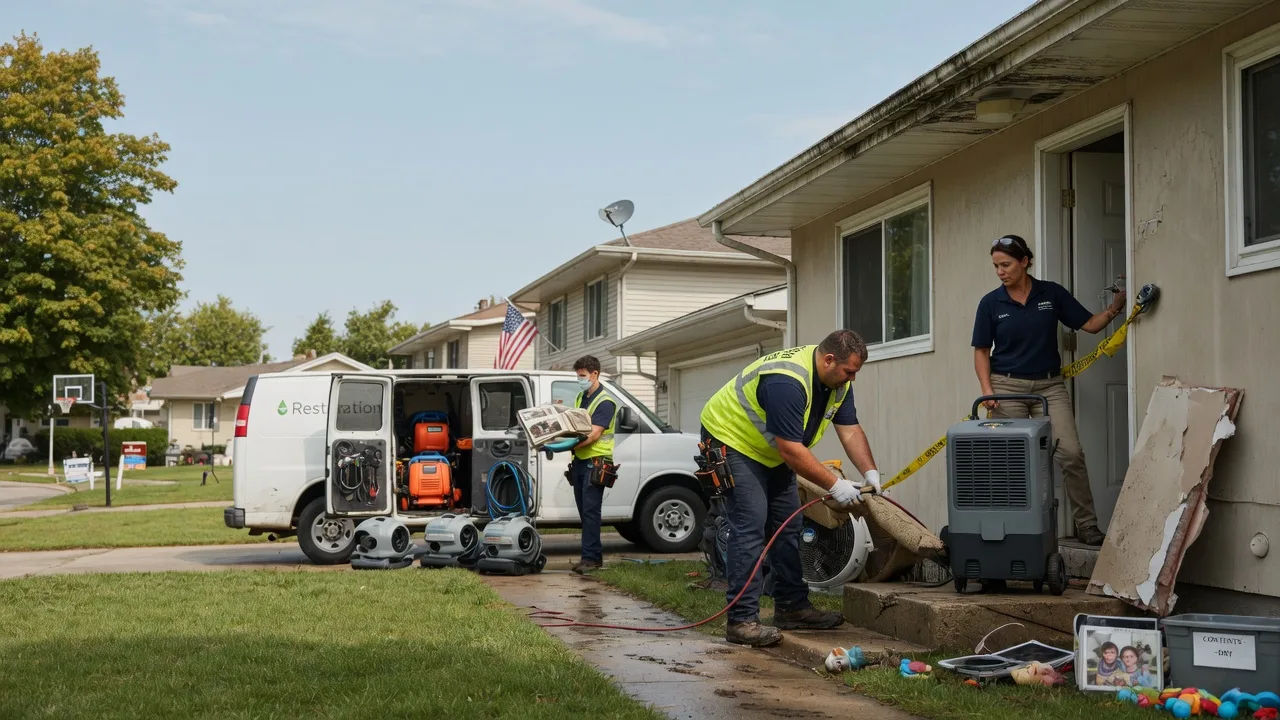 Water Damage Restoration in Clinton, WI near me